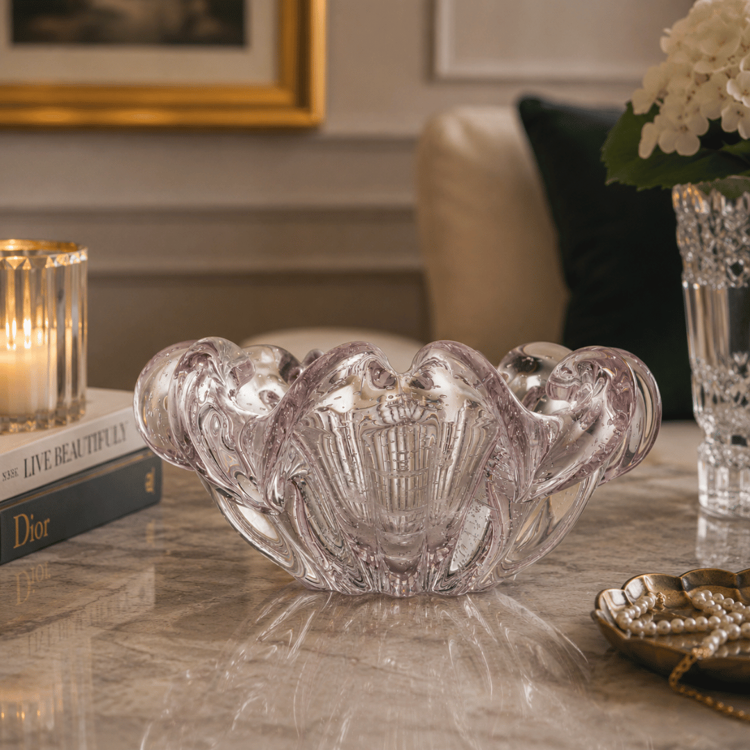 The Rose Gold Centrepiece – 21 × 10 cm | House Art