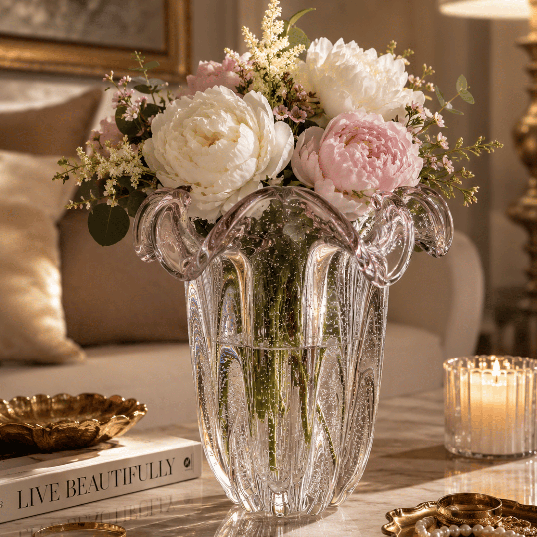 The Rose Luxury Vase – 18 × 21 cm