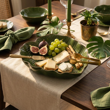 Load image into Gallery viewer, Ceramic Banana Leaf Serving Plate
