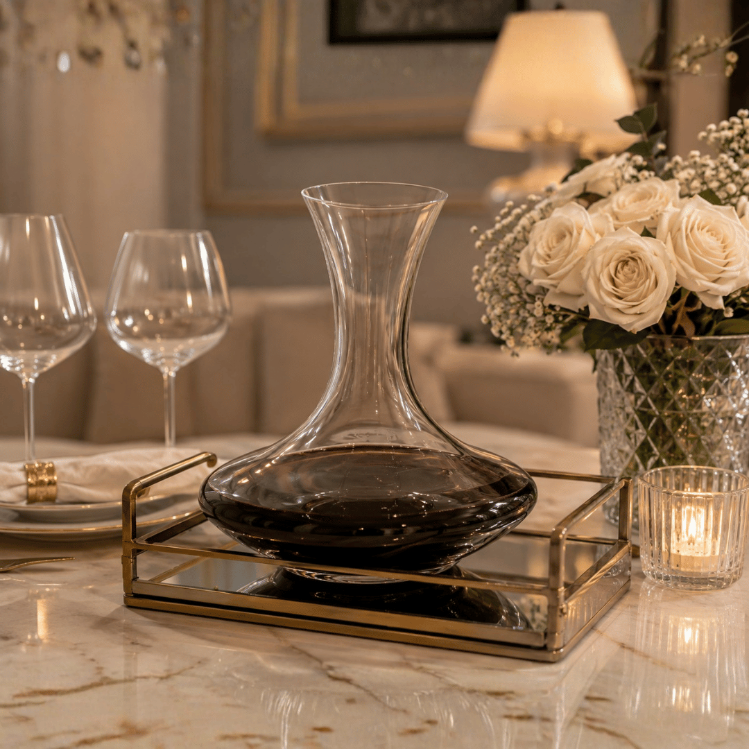 Crystal Wine Decanter – 1.5 L | House Art