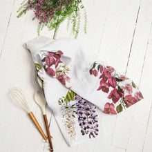 Charger l&#39;image dans la galerie, Lot de 2 torchons de cuisine Bougainvilliers et Glycines
