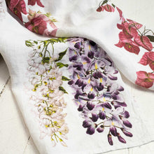 Charger l&#39;image dans la galerie, Lot de 2 torchons de cuisine Bougainvilliers et Glycines

