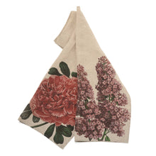 Charger l&#39;image dans la galerie, Lot de 2 torchons de cuisine pivoine et lilas
