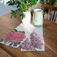 Charger l&#39;image dans la galerie, Lot de 2 torchons de cuisine pivoine et lilas
