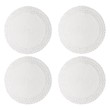 Lade das Bild in den Galerie-Viewer, 4er Set Tischsets PP Weiß 38cm
