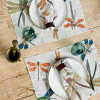 Set of 2 Placemats LAKESIDE DRAGONFLIES.