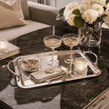 Stainless Steel Tray With Handle 33x26cm | House Art