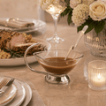 Caribbean Stainless Steel Gravy Boat with Spoon 450ml | House Art