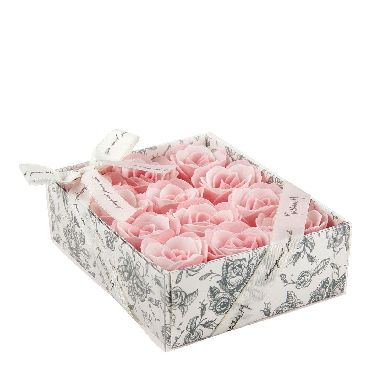 Box of 12 Pink Roses.