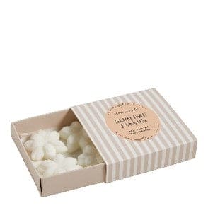 Box of 4 Jasmine Melting Decorations in Scented Wax - Sublime Jasmin..