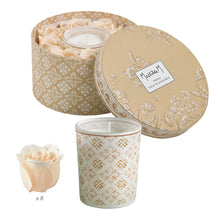 Load image into Gallery viewer, Escale à Sintra scented candle and soap roses set - Fleur de Mandarine
