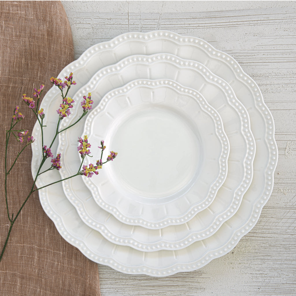 Elite 12-Piece White Porcelain Dinnerware Set for 4 – image 7 | House Art