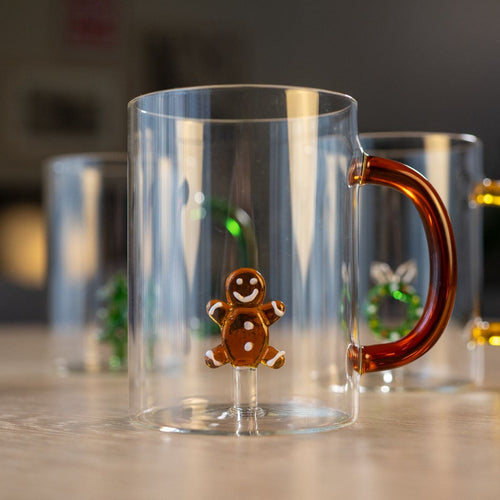 Gingerbread Man Mug 3D.