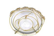 Load image into Gallery viewer, Jewelled Design Bowl On Stand
