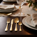 Cutlery Set 24 Gold | House Art