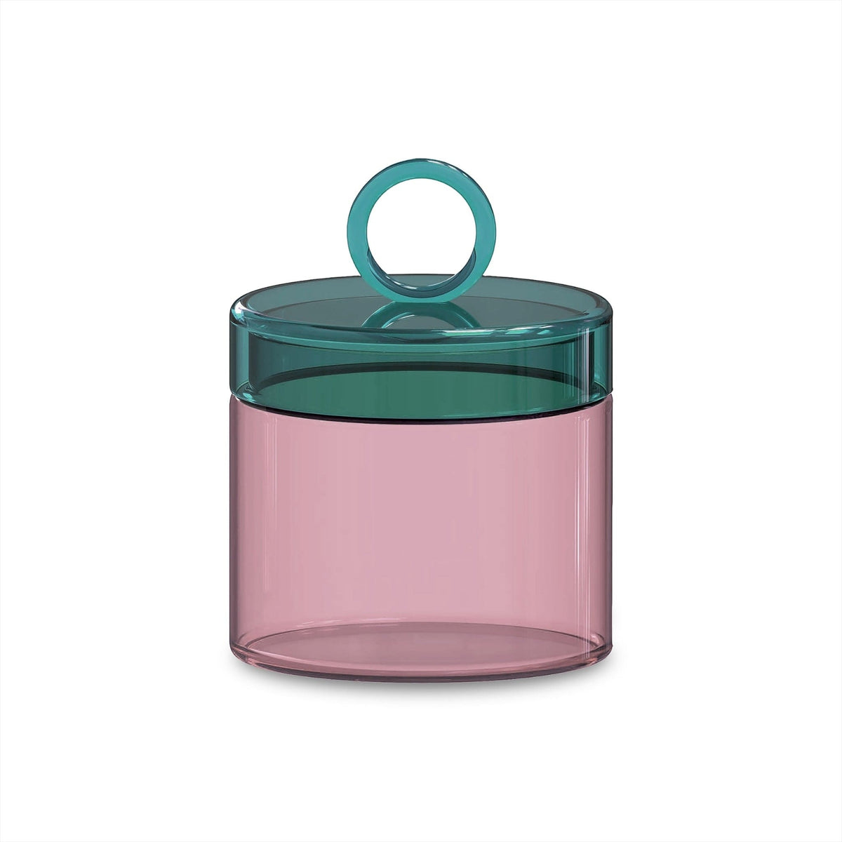 Jar 1.9L Green and Pink.
