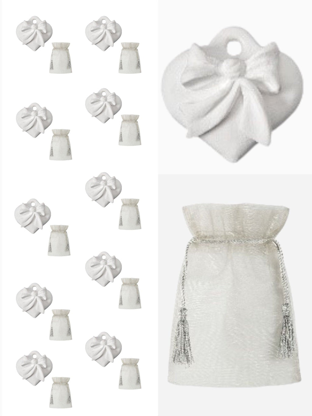 Perfumed Decor Heart Nod - Marquise Scent..