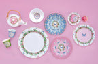 Set 4 Dessert Plates Spring Parade.