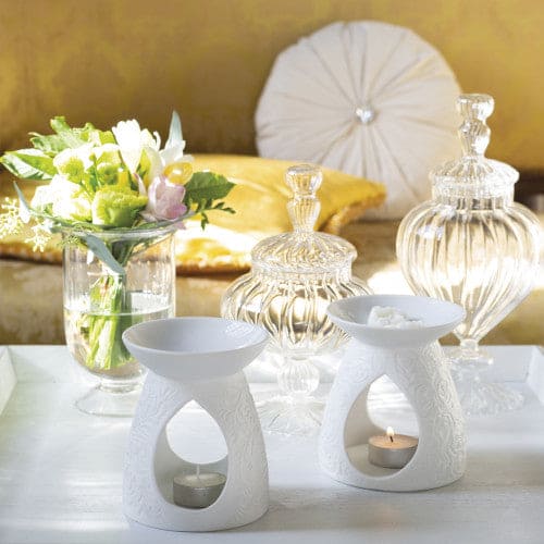 Box of 4 Jasmine Melting Decorations in Scented Wax - Sublime Jasmin..
