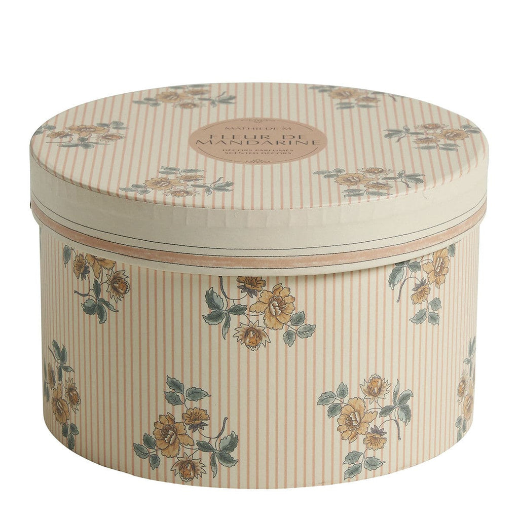Set of 5 scented decorations - Fleur de Mandarine.