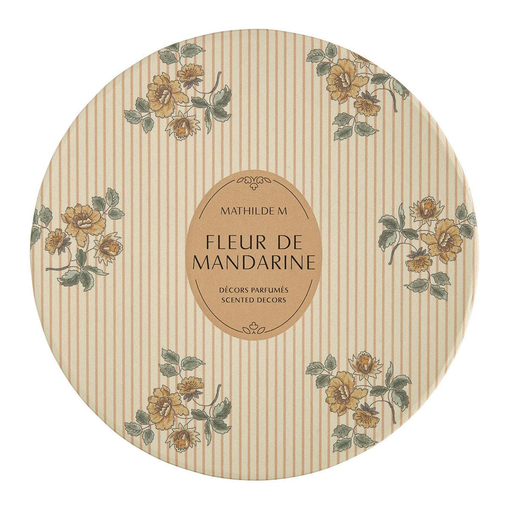 Set of 5 scented decorations - Fleur de Mandarine.