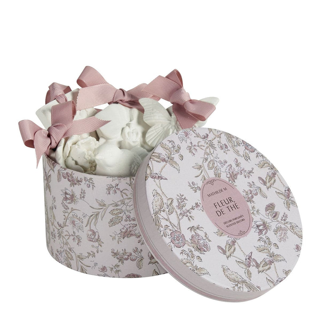 Set of 5 Scented Decorations - Fleur de Thé.