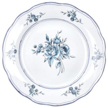 Load image into Gallery viewer, CAPPETTATA HERITAGE FLORALS 18-Piece Blue Floral Porcelain Dinner Set for 6.

