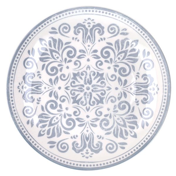 MADISON ARABESQUE 18-Piece Mediterranean Porcelain Dinner Set for 6.