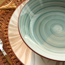 Load image into Gallery viewer, Madison Exotic 18-Piece Tropical Porcelain Dinner Set for 6 | Multicolour Botanical Tableware.
