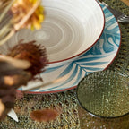 Madison Exotic 18-Piece Tropical Porcelain Dinner Set for 6 | Multicolour Botanical Tableware.