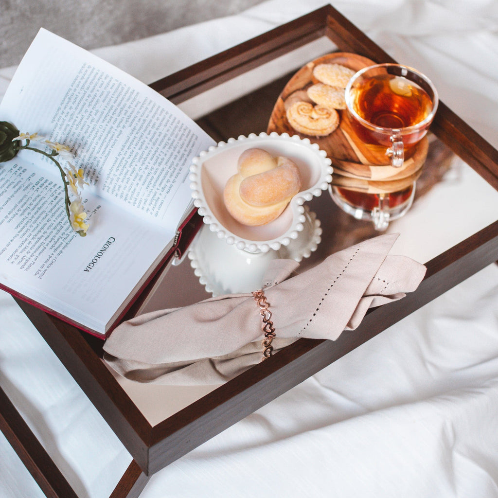Wooden Table Tray 48x35x6cm.