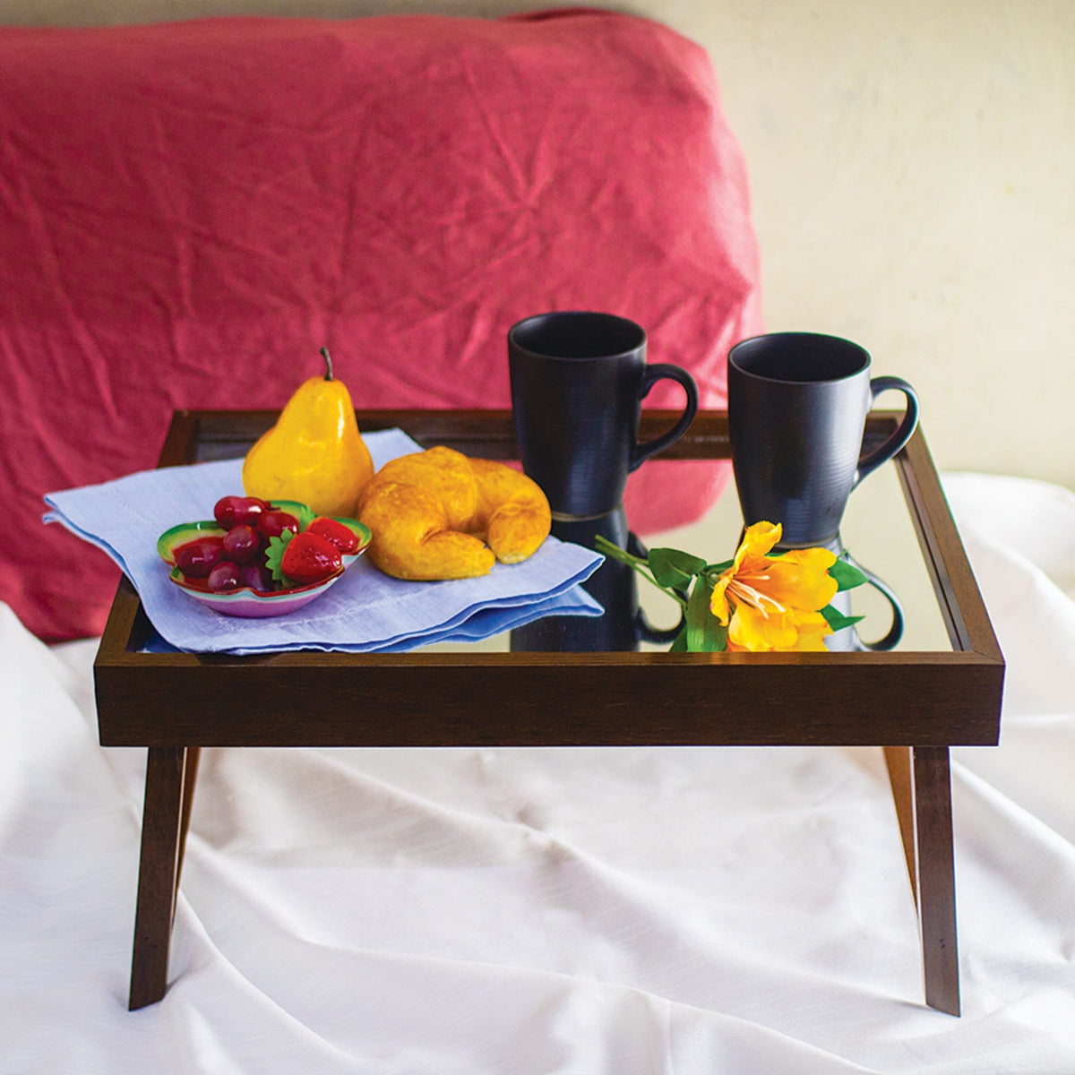 Wooden Table Tray 48x35x6cm.