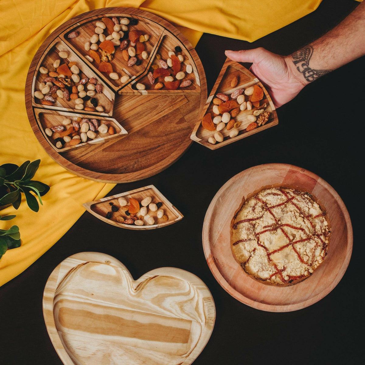 Wooden Appetiser Dish 33x2cm.