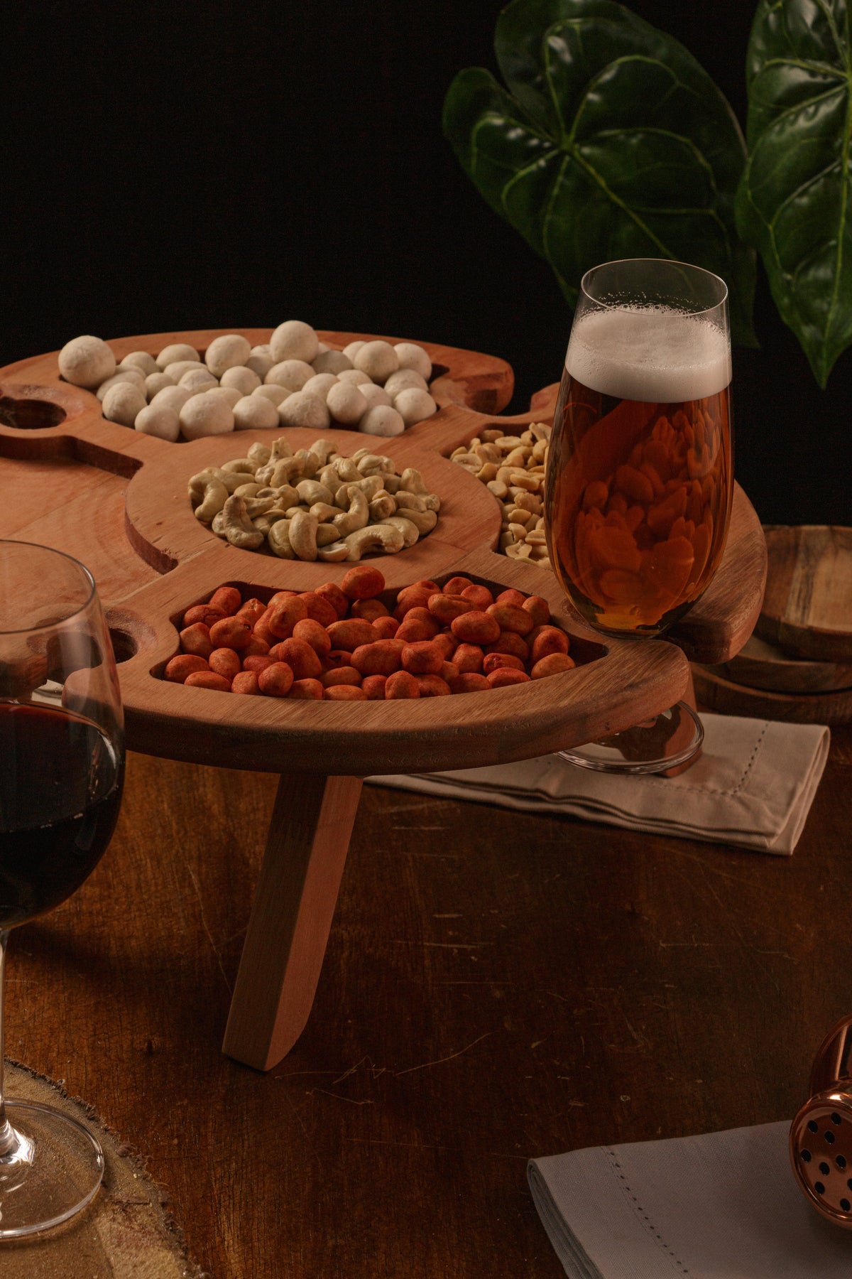 Plateau de Table Snack et Boissons