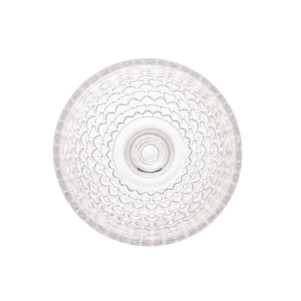 Heart Crystal Glass 330ml.