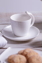 Load image into Gallery viewer, White Bird Cup and Saucer Set 200ml
