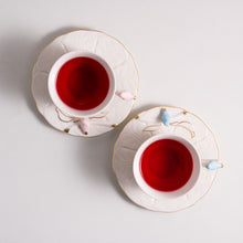 Load image into Gallery viewer, Birds Coffee/Tea Cup and Saucer Set
