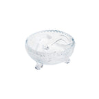 Set of Crystal Dessert Bowls 18x10cm/6x(10x6cm).