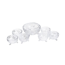 Load image into Gallery viewer, Set of Crystal Dessert Bowls 18x10cm/6x(10x6cm)
