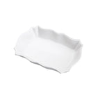 Porcelaine White Rectagular Bakeware 30x20x6cm.