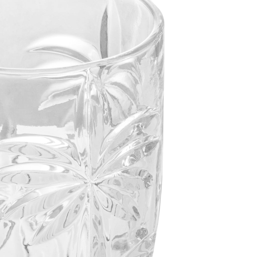 Crystal Palmtree Glass 450ML.