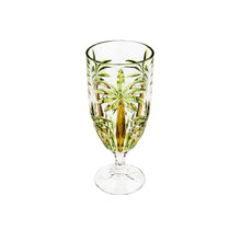 Lade das Bild in den Galerie-Viewer, Hand Painted Crystal Palmtree Glass 450ML
