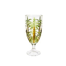 Load image into Gallery viewer, Hand Painted Crystal Palmtree Glass 450ML

