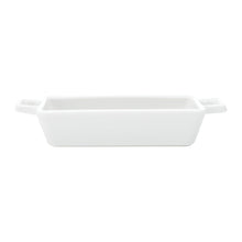 Load image into Gallery viewer, Set of 3 Porcelain Appetiser white dishes 16x8x3cm

