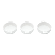 Load image into Gallery viewer, Set of 3 Porcelain Appetiser white dishes 12x9x3cm
