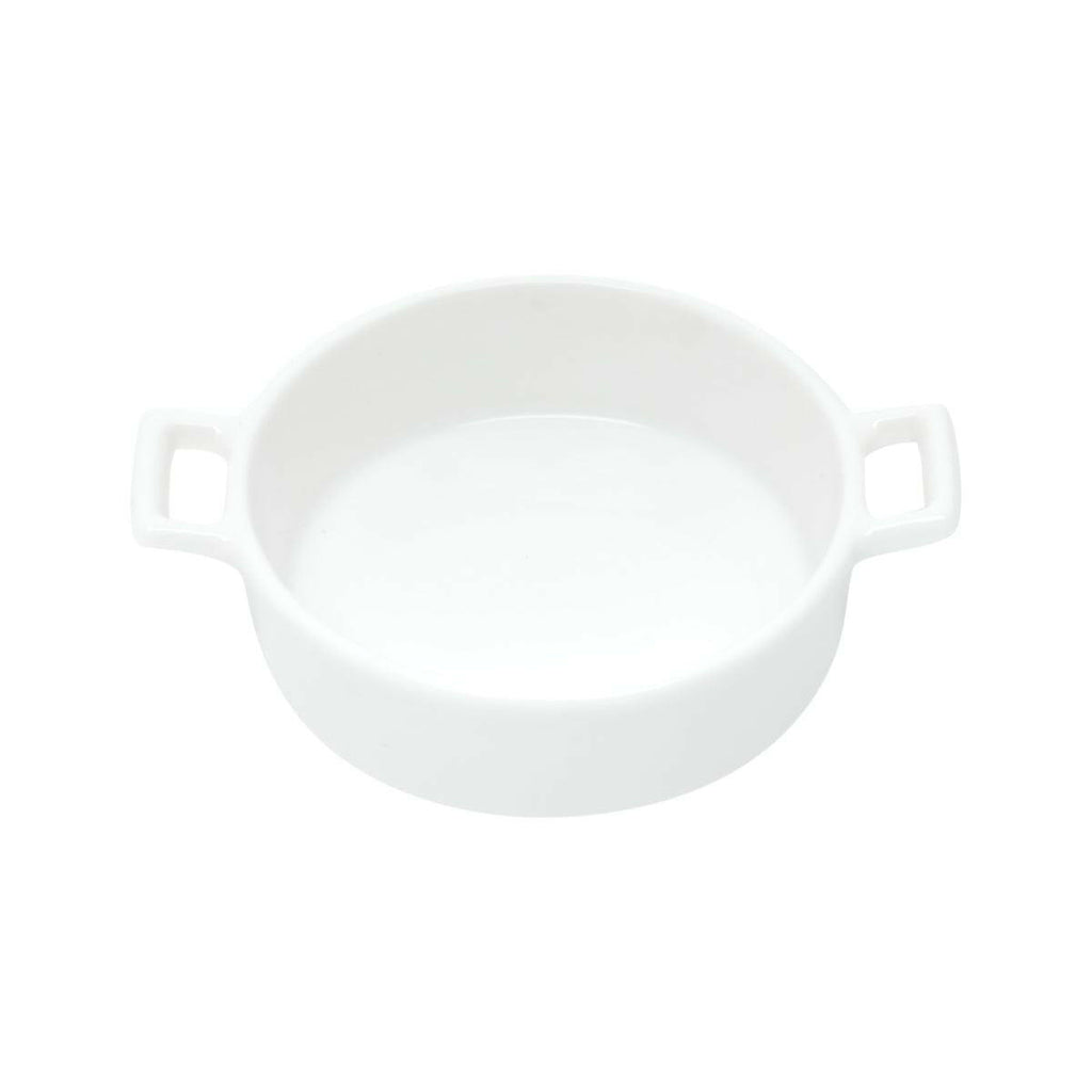 Appetiser round porcelain dish.