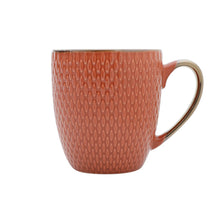 Load image into Gallery viewer, Orange Porcelain Mug 400ml
