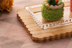 Crystal pearl serving plate 30x12x3cm..