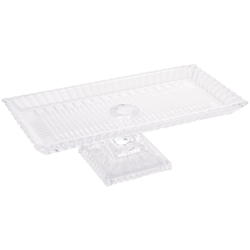 Crystal Queen Elevated Plate 34x17x11cm.