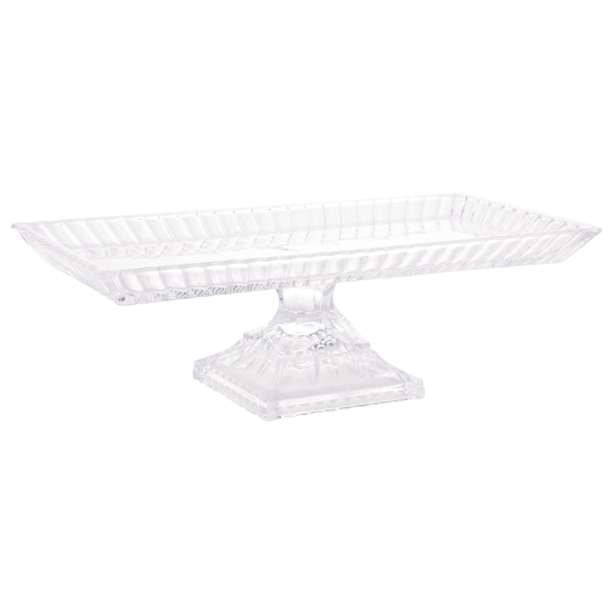 Crystal Queen Elevated Plate 34x17x11cm.